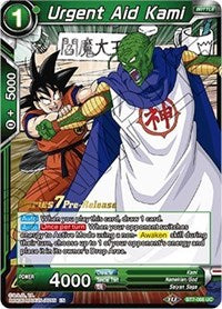 Urgent Aid Kami (BT7-066_PR) [Assault of the Saiyans Pre-Release Cards]