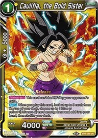 Caulifla, the Bold Sister (BT7-085_PR) [Assault of the Saiyans Pre-Release Cards]
