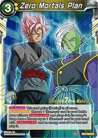 Zero Mortals Plan (BT7-096_PR) [Assault of the Saiyans Pre-Release Cards]