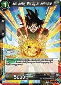 Son Goku, Making an Entrance (BT7-100_PR) [Assault of the Saiyans Pre-Release Cards]