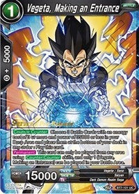Vegeta, Making an Entrance (BT7-101_PR) [Assault of the Saiyans Pre-Release Cards]