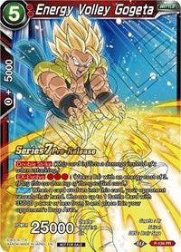 Energy Volley Gogeta (Alt Art) (P-134) [Promotion Cards]