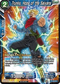 Trunks, Hope of the Saiyans (Alt Art) (P-135) [Promotion Cards]