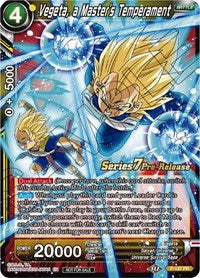 Vegeta, a Master's Temperament (Alt Art) (P-137) [Promotion Cards]