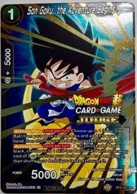 Son Goku, the Adventure Begins (BT6-107) [Judge Promotion Cards]