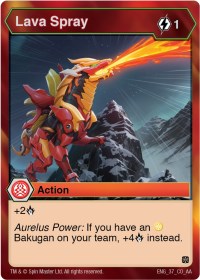 Lava Spray (37) [Age of Aurelus]