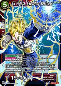 SS Vegeta, Exploiting Weakness (DB1-002) [Draft Box 04 - Dragon Brawl]
