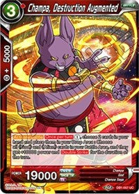 Champa, Destruction Augmented (DB1-007) [Draft Box 04 - Dragon Brawl]