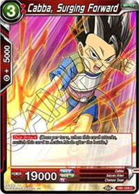 Cabba, Surging Forward (DB1-009) [Draft Box 04 - Dragon Brawl]