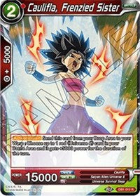 Caulifla, Frenzied Sister (DB1-010) [Draft Box 04 - Dragon Brawl]