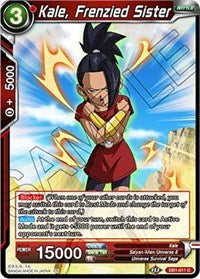Kale, Frenzied Sister (DB1-011) [Draft Box 04 - Dragon Brawl]