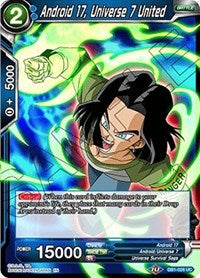 Android 17, Universe 7 United (DB1-028) [Draft Box 04 - Dragon Brawl]