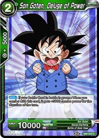 Son Goten, Deluge of Power (DB1-042) [Draft Box 04 - Dragon Brawl]