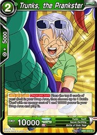 Trunks, the Prankster (DB1-044) [Draft Box 04 - Dragon Brawl]