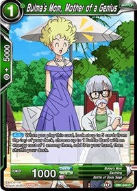 Bulma's Mom, Mother of a Genius (DB1-046) [Draft Box 04 - Dragon Brawl]