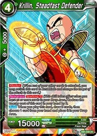 Krillin, Steadfast Defender (DB1-049) [Draft Box 04 - Dragon Brawl]