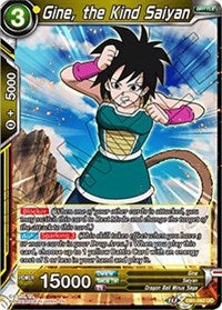 Gine, the Kind Saiyan (DB1-062) [Draft Box 04 - Dragon Brawl]