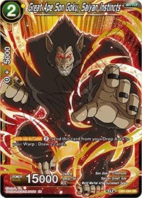 Great Ape Son Goku, Saiyan Instincts (DB1-064) [Draft Box 04 - Dragon Brawl]