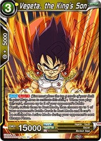 Vegeta, the King's Son (DB1-067) [Draft Box 04 - Dragon Brawl]