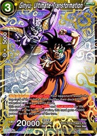 Ginyu, Ultimate Transformation (DB1-077) [Draft Box 04 - Dragon Brawl]