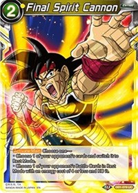 Final Spirit Cannon (DB1-079) [Draft Box 04 - Dragon Brawl]