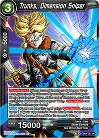 Trunks, Dimension Sniper (DB1-082) [Draft Box 04 - Dragon Brawl]