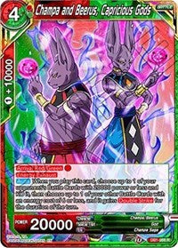 Champa and Beerus, Capricious Gods (DB1-088) [Draft Box 04 - Dragon Brawl]