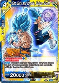 Son Goku and Vegeta, Saiyan Bonds (DB1-089) [Draft Box 04 - Dragon Brawl]