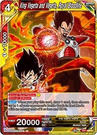 King Vegeta and Vegeta, Royal Bloodline (DB1-090) [Draft Box 04 - Dragon Brawl]