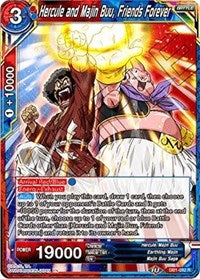 Hercule and Majin Buu, Friends Forever (DB1-092) [Draft Box 04 - Dragon Brawl]