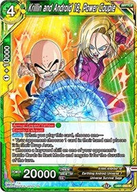 Krillin and Android 18, Power Couple (DB1-093) [Draft Box 04 - Dragon Brawl]