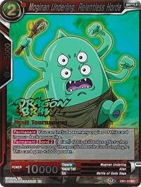 Moginan Underling, Relentless Horde (Dragon Brawl Draft Tournament Gold Stamped) (DB1-018) [Promotion Cards]