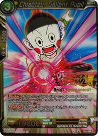 Chiaotzu, Gallant Pupil (Dragon Brawl Draft Tournament Gold Stamped) (DB1-069) [Promotion Cards]