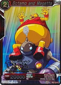 Botamo and Magetta (Dragon Brawl Draft Tournament Gold Stamped) (DB1-013) [Promotion Cards]