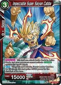 Impeccable Super Saiyan Cabba (Shatterfoil) (TB1-010) [Draft Box 04 - Dragon Brawl]