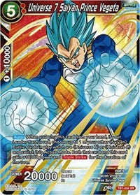 Universe 7 Saiyan Prince Vegeta (Shatterfoil) (TB1-004) [Draft Box 04 - Dragon Brawl]