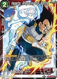 Vegeta, Preparing for Battle (EX07-02) [Expansion Deck Box Set 07: Magnificent Collection - Fusion Hero]