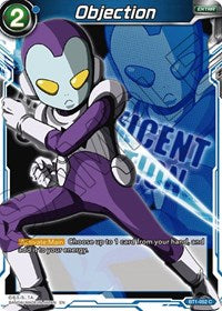 Objection (BT1-052) [Expansion Deck Box Set 07: Magnificent Collection - Fusion Hero]