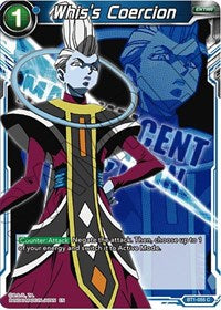 Whis's Coercion (BT1-055) [Expansion Deck Box Set 07: Magnificent Collection - Fusion Hero]