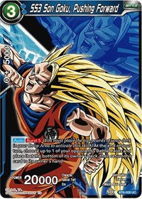 SS3 Son Goku, Pushing Forward (BT6-029) [Expansion Deck Box Set 07: Magnificent Collection - Fusion Hero]