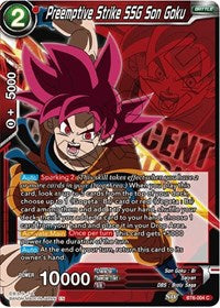 Preemptive Strike SSG Son Goku (BT6-004) [Expansion Deck Box Set 07: Magnificent Collection - Fusion Hero]