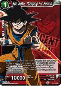 Son Goku, Prepping for Fusion (BT6-005) [Expansion Deck Box Set 07: Magnificent Collection - Fusion Hero]