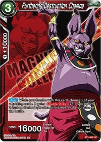 Furthering Destruction Champa (BT1-005) [Expansion Deck Box Set 08: Magnificent Collection - Forsaken Warrior]