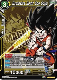 Explosive Spirit Son Goku (BT3-088) [Expansion Deck Box Set 08: Magnificent Collection - Forsaken Warrior]