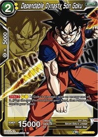 Dependable Dynasty Son Goku (BT4-078) [Expansion Deck Box Set 08: Magnificent Collection - Forsaken Warrior]