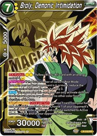 Broly, Demonic Intimidation (P-110) [Expansion Deck Box Set 08: Magnificent Collection - Forsaken Warrior]