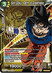 Son Goku, Path to Greatness (P-115) [Expansion Deck Box Set 08: Magnificent Collection - Forsaken Warrior]