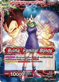 Bulma // Bulma, Familial Bonds (BT8-001) [Malicious Machinations]