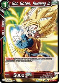 Son Goten, Rushing In (BT8-007) [Malicious Machinations]