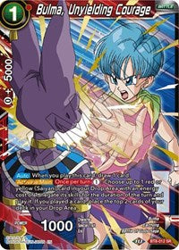Bulma, Unyielding Courage (BT8-012) [Malicious Machinations]
